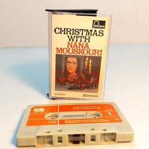 Christmas with Nana Mouskouri (cassette tape, 1972) tested and works